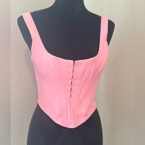 House of CB hot pink Corset  size small